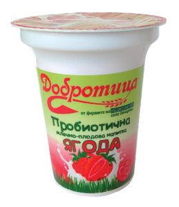 Проб.млечно плодова напитка Добротица ягода 280г - Добротица